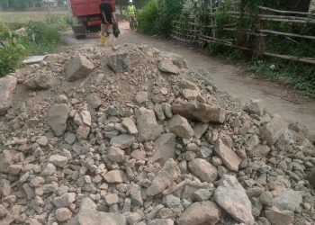 Waduh, Proyek Pembangunan Konektivitas Ruas Jalan Poros Desa Kemiri Rp.4 Miliar Diduga Salah Alamat, Lokasi Fisik Berada di Legok
