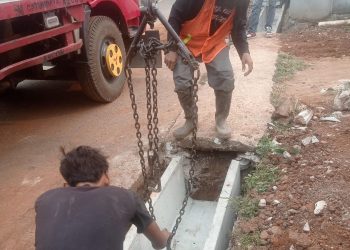 Pemasangan U-Ditch di Caringin Salurannya Tersumbat, Faktor Teknis atau Kesengajaan, LipanHam Minta Bongkar