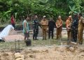Usai Buka TMMD ke-130, Bupati Nias Bersama Rombongan Tinjau Perehapan RTLH di Somolo Molo