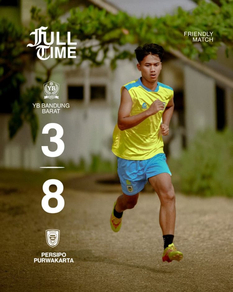 Hujan Gol di Laga Uji Coba: Persipo Purwakarta Taklukkan YB Bandung Barat 8-3, Bukti Nyata Evaluasi Berjalan Efektif!