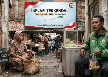 Inflasi Terkendali, Rakyat Kecil Belum Tentu Terlindungi
