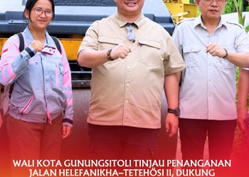 Wali Kota Gunungsitoli Tinjau Penanganan Jalan Helefanikha–Tetehösi II, Dukung Kelancaran Aktivitas Masyarakat