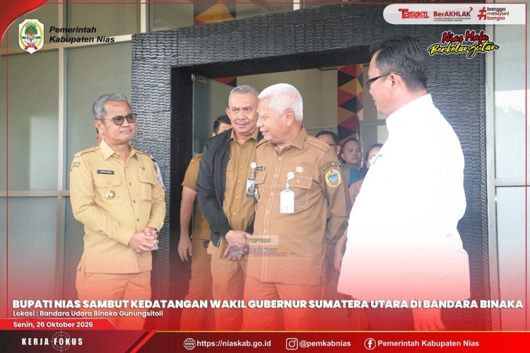Bupati Nias dan Walikota Gunungsitoli Sambut Kedatangan WagubSu